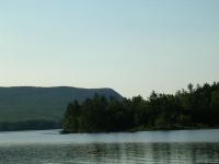 view of black mountain